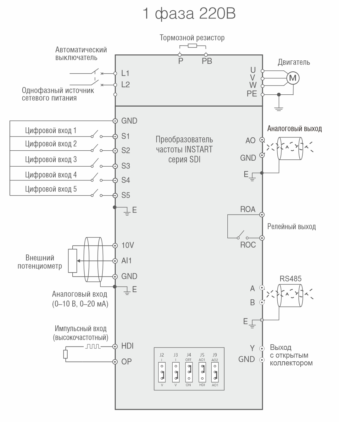 Инструкция преобразователей. Преобразователь частоты instart SDI-G2.2-4b 2.2 КВТ 380в. Частотный преобразователь 1.5 КВТ схема подключения. Схема частотного преобразователя SDI-g2/2-4b. Преобразователь частоты SDI-G0.75-2b.